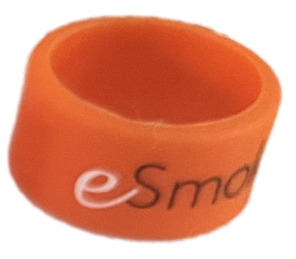 Vape Band - Rubber Band Orange 12 mm